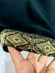Elegant Black Saree