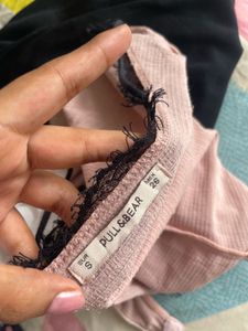 Pink Lace Cami Top