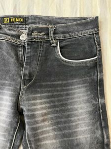 Grey Denim Jeans
