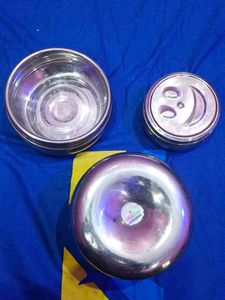 Steel Tiffin Set Combo Of 3