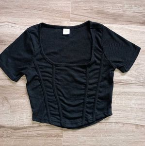 Ribbed Crop Top