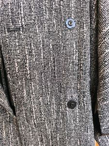 Grey Tweed Style Coat