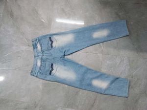 Light Wash Denim Jeans