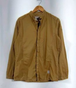 Roadster Men's  Coffee Brown Cotton Shirt