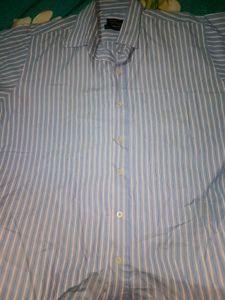 Strip Blue And White Shirt For Men