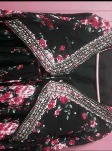 Black Ethnic Gown