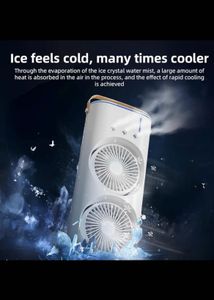 Dual Fan Tower Air Conditioner wdt Remote New Tag