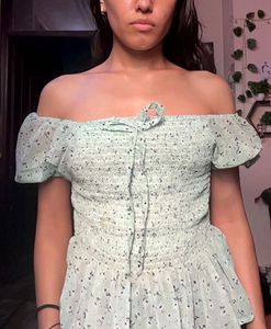 Floral Smocked Peplum Top
