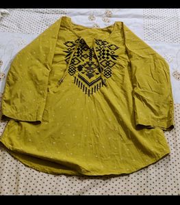 pure cotton tunic top