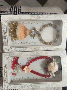 Floral Bracelet  Lumba Raakhi For Bhabi 250/- Each