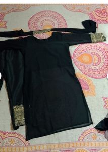 Elegant Black Kurta Set