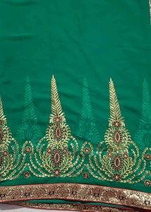 New Double Color Saree