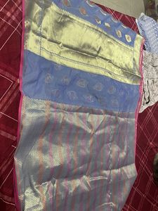 Hardly Used Saree Without Blouse
