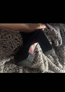 Black Heeled Ankle Boots