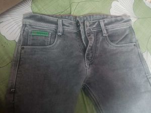 Grey Colour Jeans