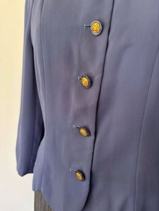 Vintage Button-Down Blazer