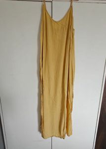 Yellow Slip Dress