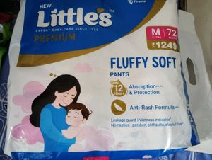 Littles Premium Diaper Pants (M - 72 Count)