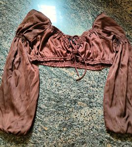 H&amp;M Brown Top