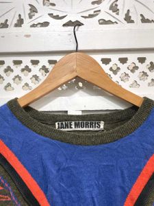 Made In Korea Vintage Patterned Sweater ()