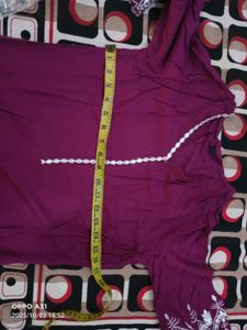 Elegant Purple Kurta Set