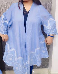 ❤️ Beautiful Plus Size Partywear And Cotton Shrug