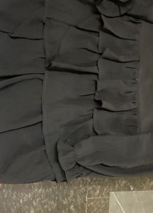 Black Frill And Flare dress On Sale