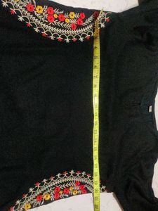 Black Kurta Set