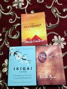 Ikigai,the Alchemist,The Secret.