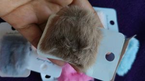 Fluffy Hair Clip 3 Pc