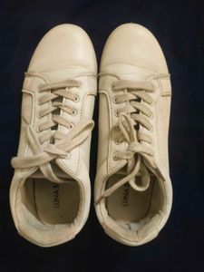 Luna Blu White Sneakers - Size 41