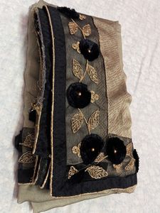 Saree With Stitched Blouse