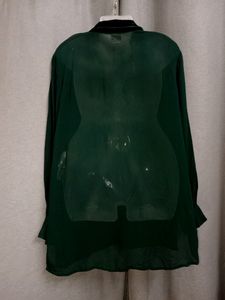 DHAMAKA 💥 OFFERS VELVET COLLAR SHIRT FOR WOMEN&#39;S