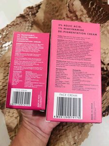 Mcaffeien Moisturizer Serum Combo