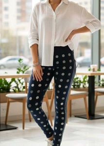Polka Dot Print Leggings