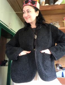 Cozy Black Sherpa Jacket