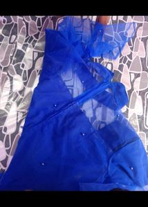 Blue gown for women and girls