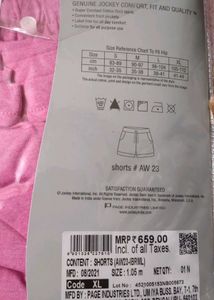 Jockey Women A23 Shorts Stock Clearance Sale