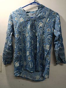 Beutiful Blue Tunic