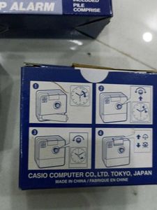 Casio Beep Alarm Clock-7 Numbers