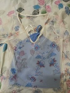 Sheer Top With Inner
