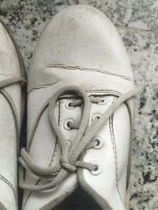 School  White Casual Shoes