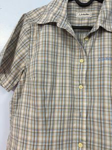 Cute School Plaid Shirt🌷🦋