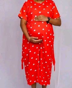 Zipless Maternity Dress