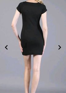 Black &#39;California 1991&#39; Dress