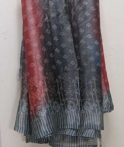 Elegant multi colour saree