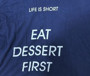 Dessert First Tee