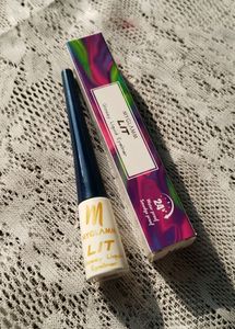 MyGlamm LIT Glossy Liquid Eyeliner - Blue Birthday