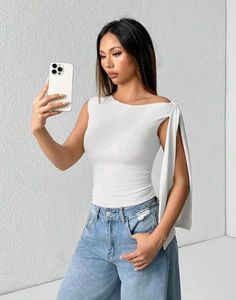 Chic One-Shoulder Top