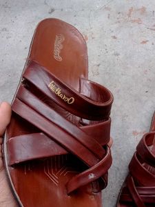 Brown Leather Sandals